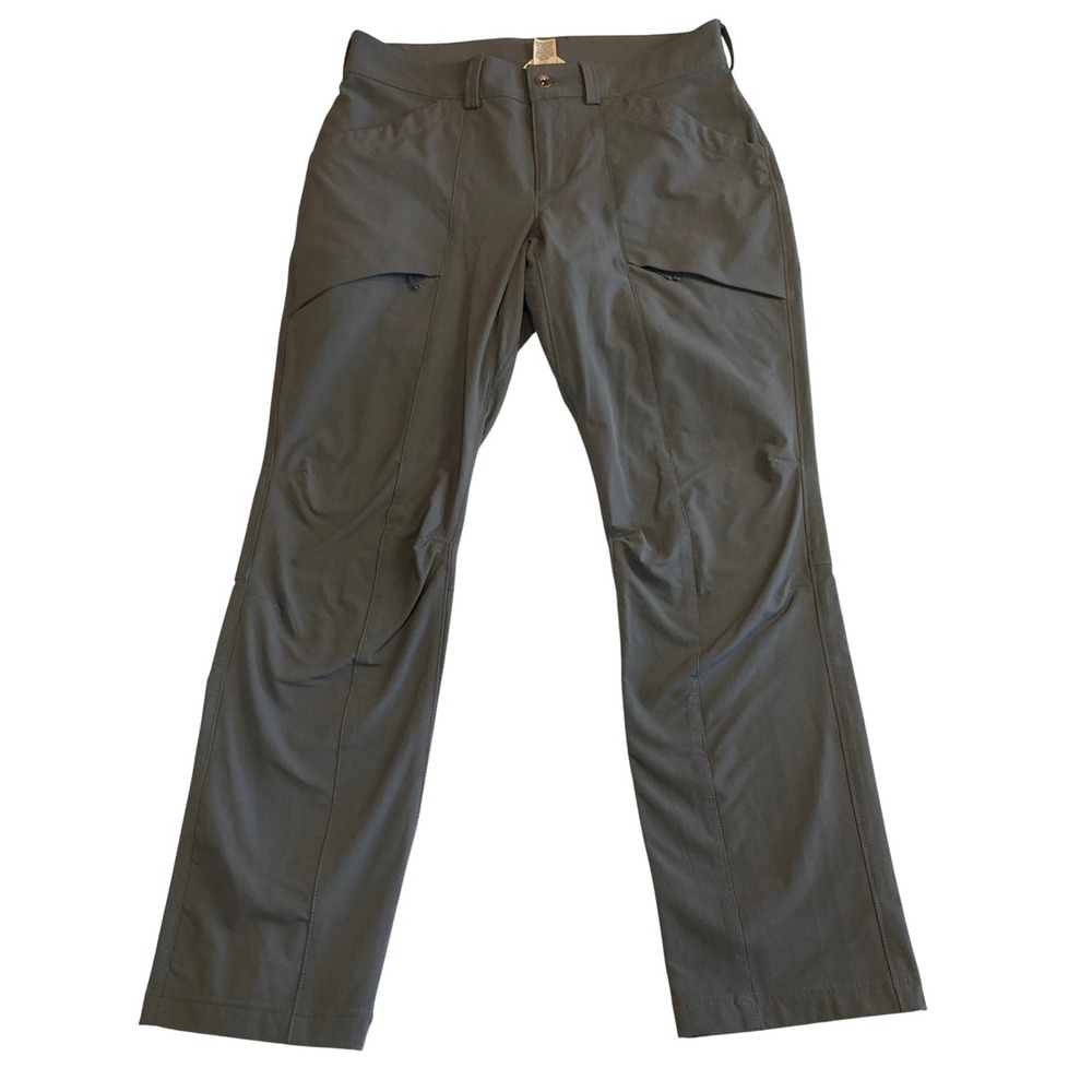 Duluth Trading Co Womens Flexpedition Slim Leg Pants Gray 6x29 3237-34 DGY